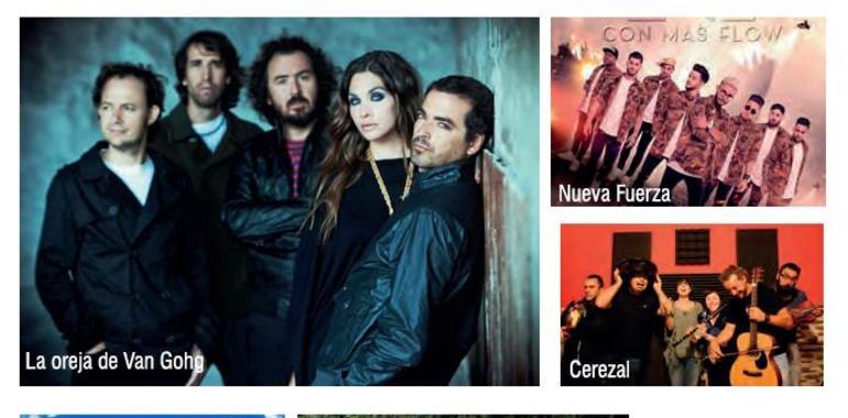 La Oreja de Van Gogh, Corquiéu y Green Valley abren hoy el programa de conciertos de San Mateo 