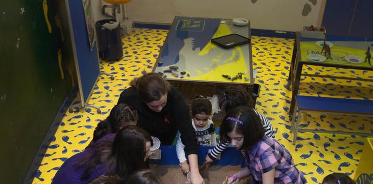 Experiencias didácticas y visitas-taller jurásicas para escolares del Museo del Jurásico de Asturias