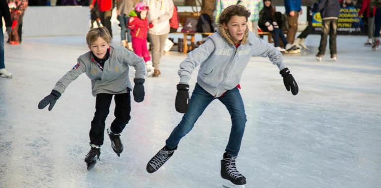 Navidad sobre hielo en Avilés