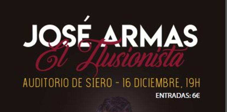 El mago José Armas arriesgará su vida en el Teatro-Auditorio de Siero