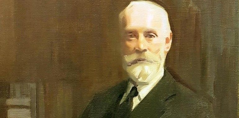 El pintor valenciano Alejandro Cabeza dona un retrato de Palacio Valdés a la Universidad de Oviedo