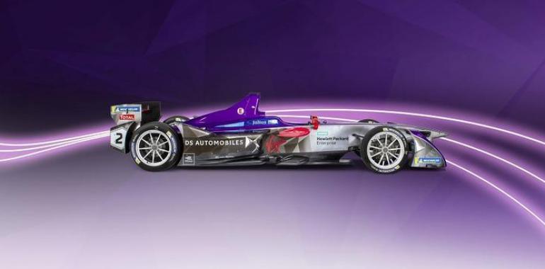 Joel Eriksson prueba para el equipo DS Virgin Racing 