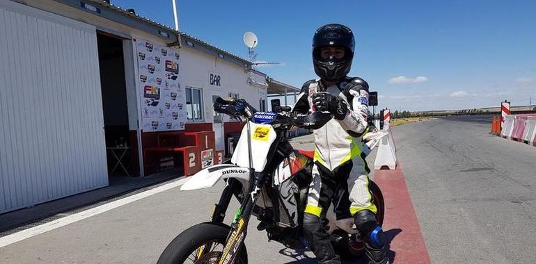 Adrián Fernández Murias, en la Copa nacional Honda CBR 300 2018