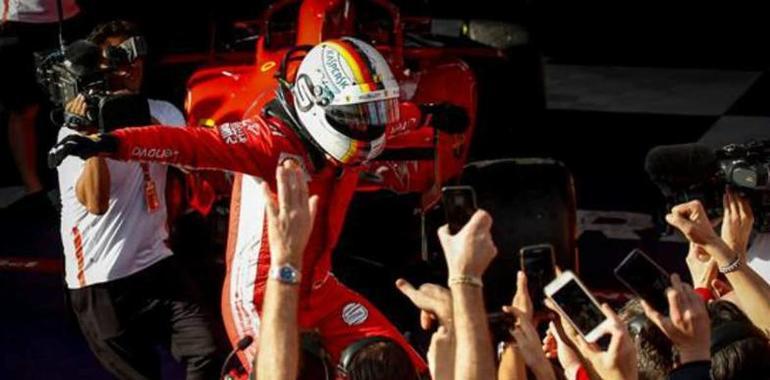 Vettel gana el GP de Australia y Alonso queda quinto