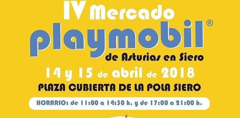 El IV Mercado Playmobil lleva de nuevo a Siero su mercado temático