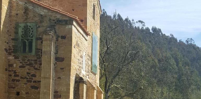 Restauración de las pinturas murales de San Miguel de Lillo (Oviedo)